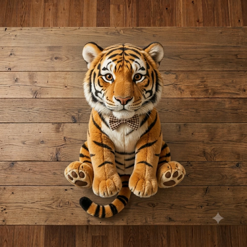 Tigre de pelucia