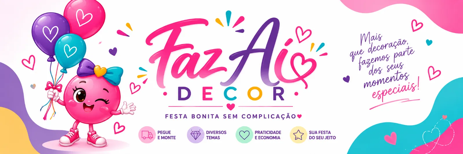 Banner da loja Faz Aí Decor